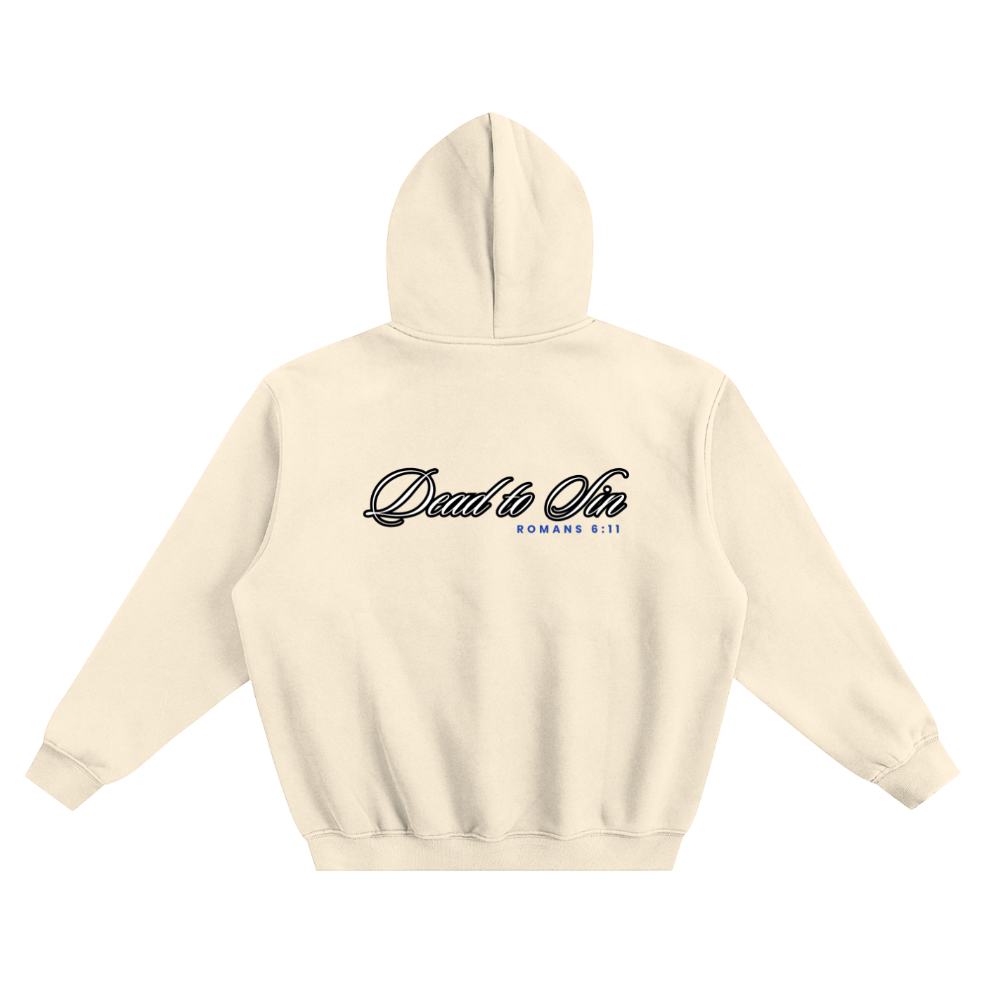 "Ice Cold" Fleeced Boxy Hoodie (no pockets)