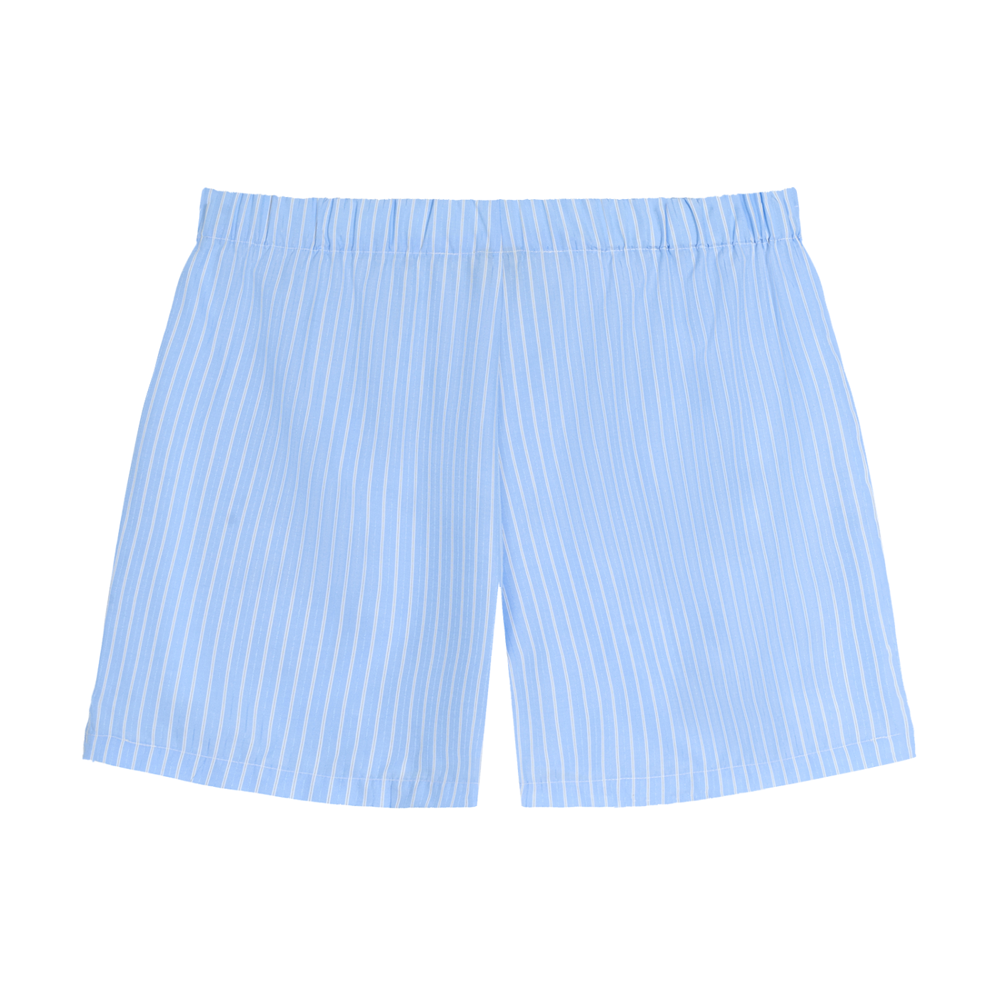 "Fourth Man" Striped Elastic Waist Shorts (PRE-ORDER)
