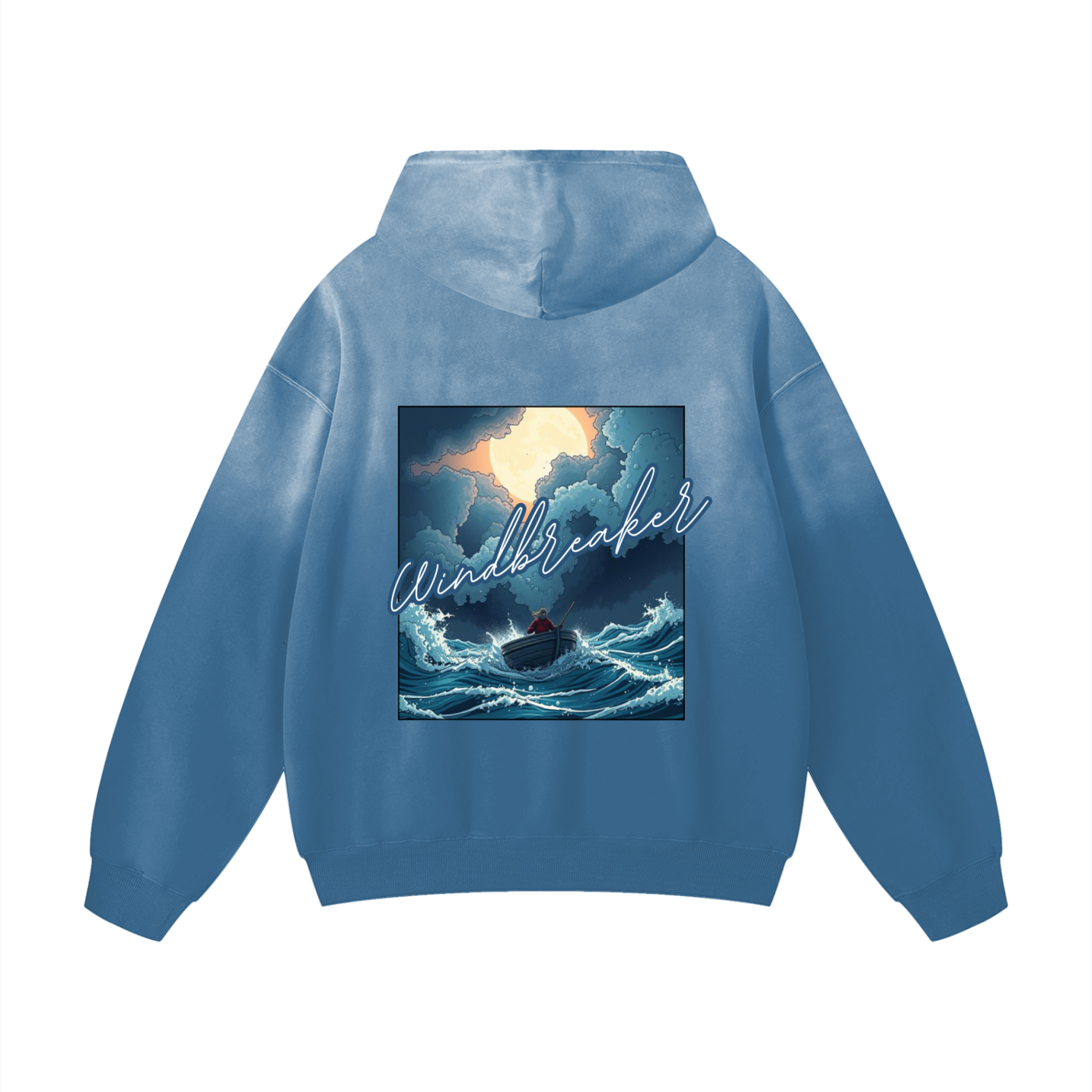 "Windbreaker" Heavyweight Oversized Hoodie