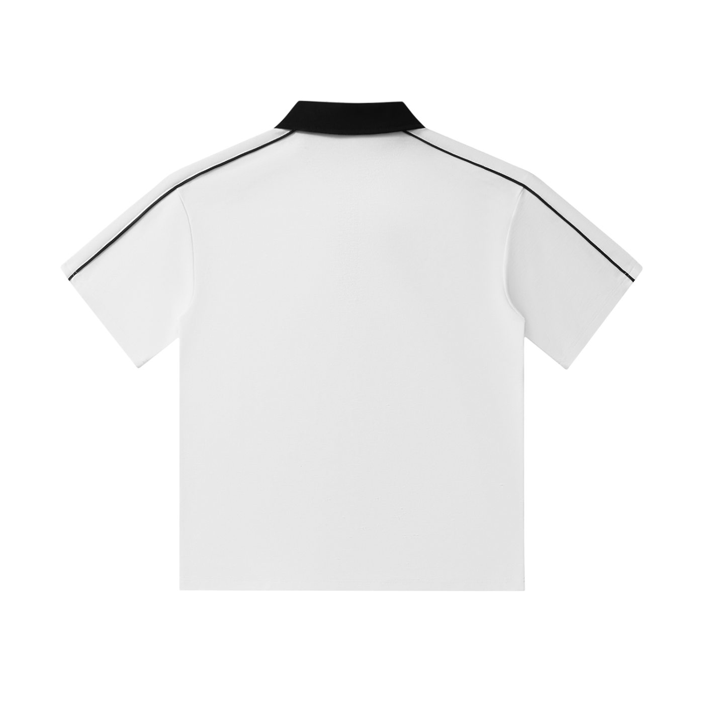 "He Rose" Fitted Short-Sleeve Polo Shirt