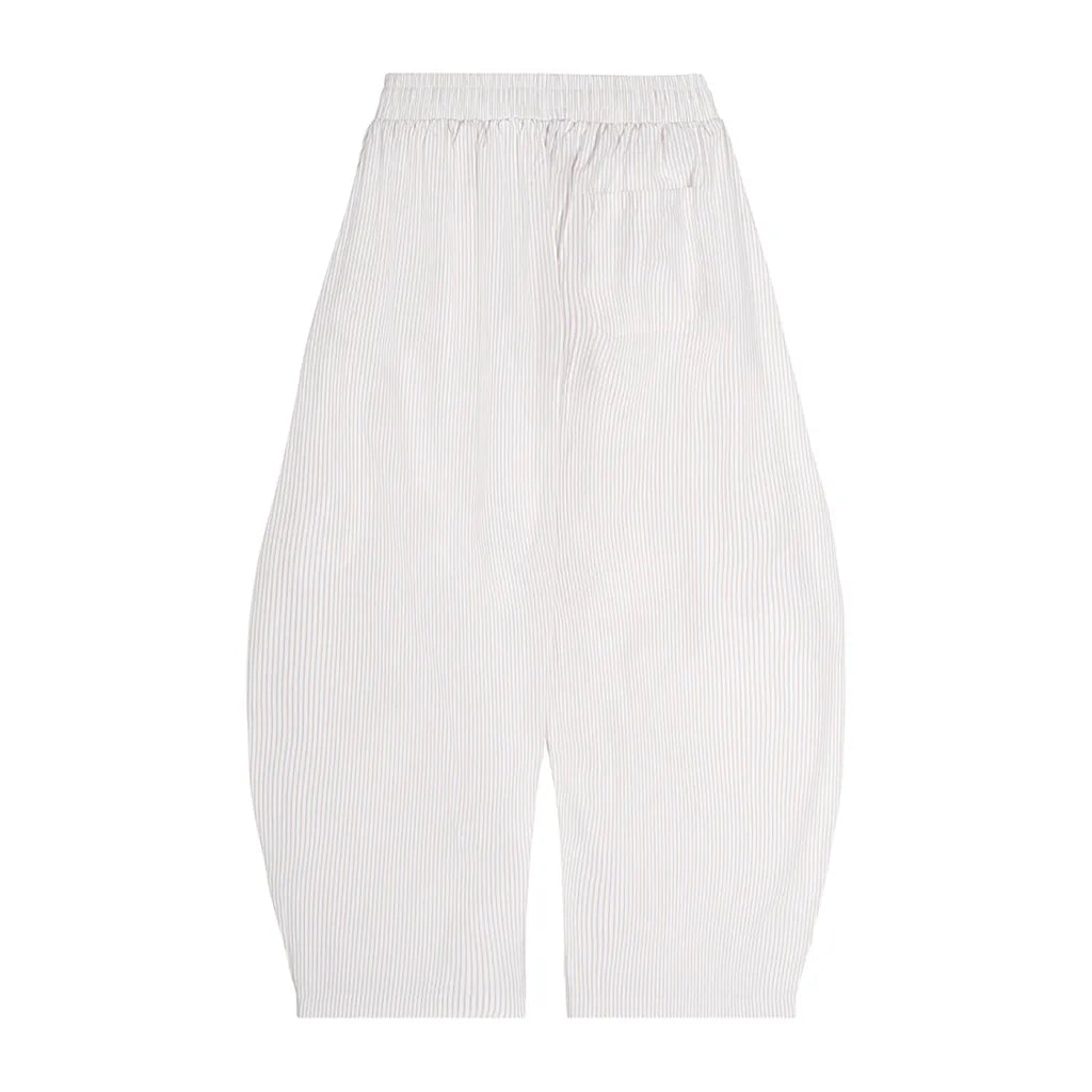 "Fourth Man" Stripe Drawstring Barrel Pants (PRE-ORDER)