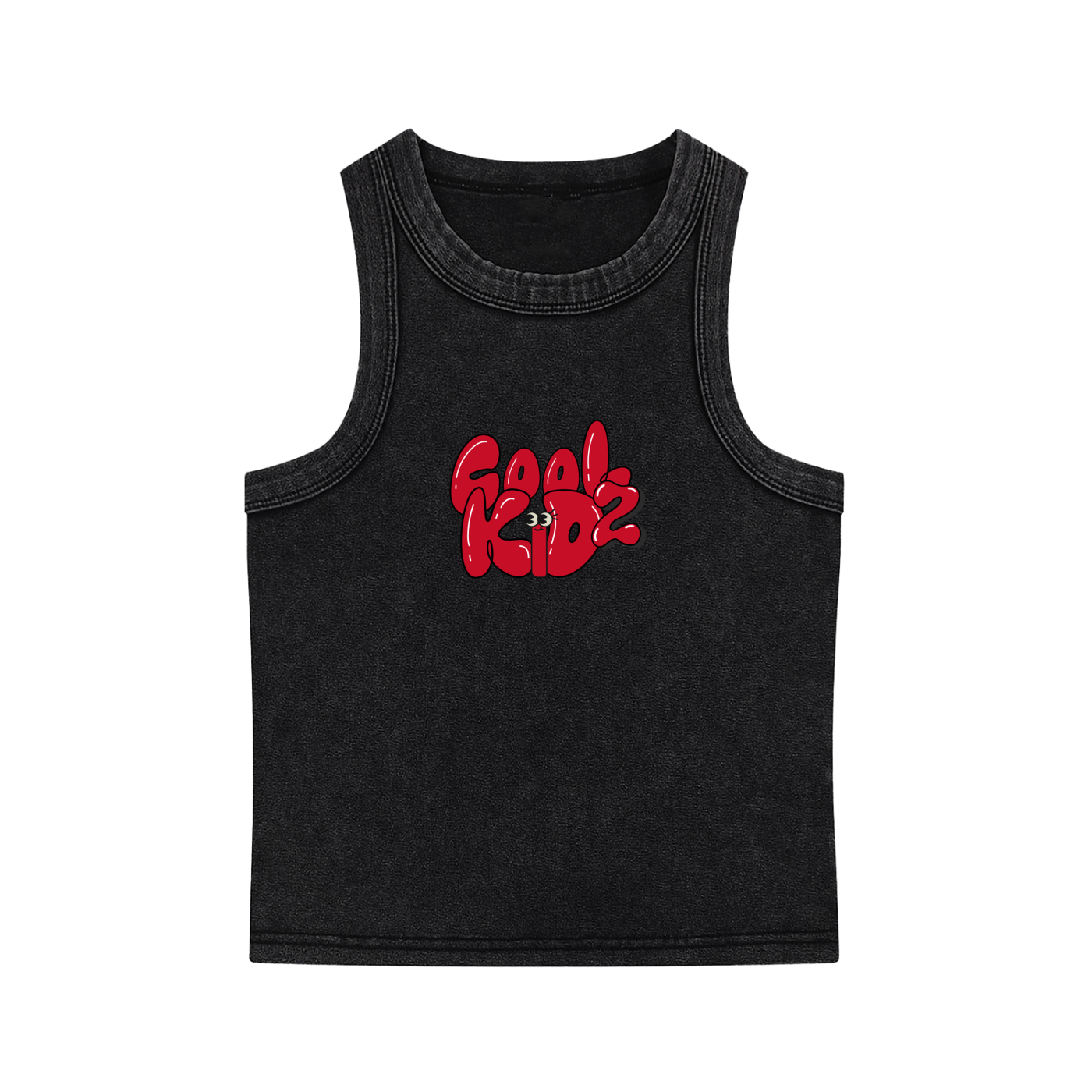 "Cool Kidz/Fourth Man" Snow Washed Tank Top (PRE-ORDER)