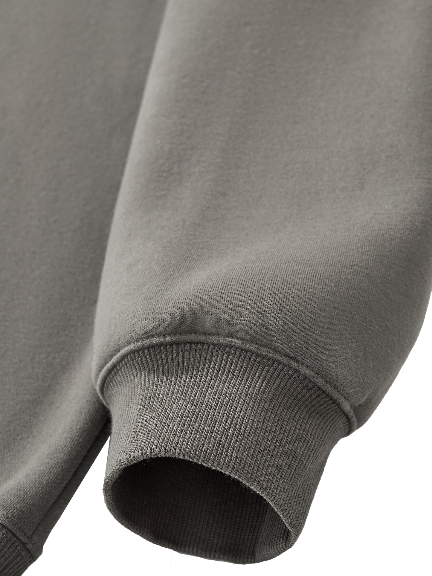 "Look warm" Fleeced Boxy Hoodie (no pockets)