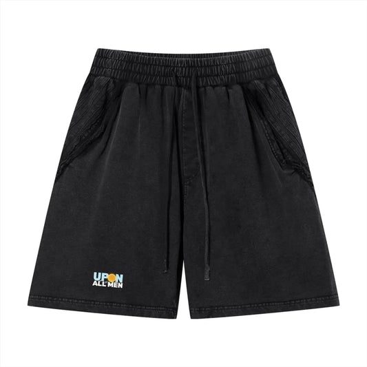 "Upon All Men" Raw Edge Shorts (PRE-ORDER)