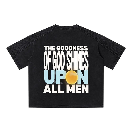 "Upon All men - Goodness" Vintage Wash Boxy T-Shirt (PRE-ORDER)